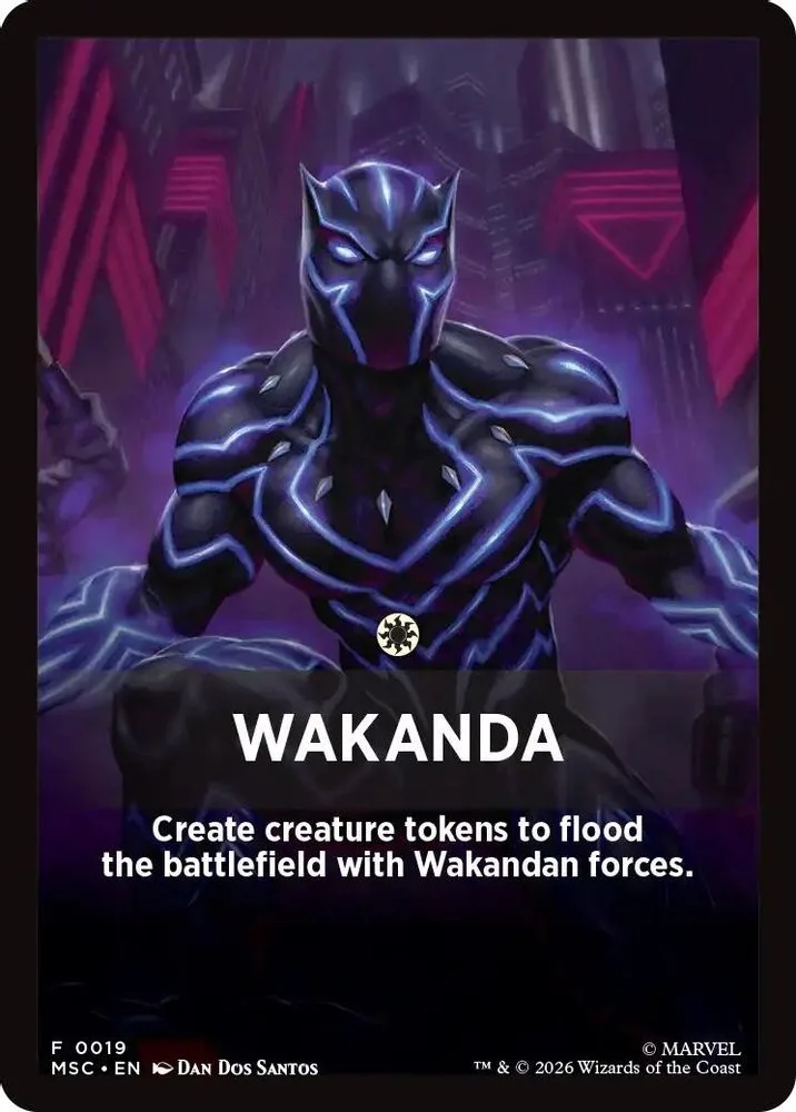 Wakanda Theme Card (Wakanda Theme Card)