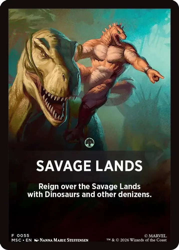 Savage Lands Theme Card (Savage Lands Theme Card)