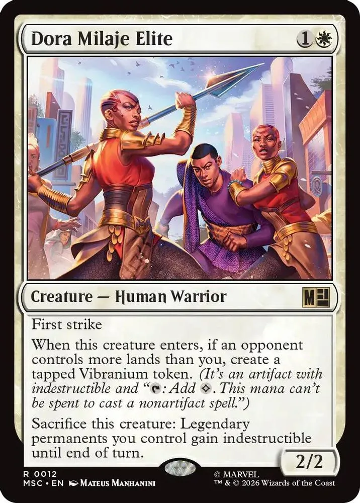 Dora Milaje Elite (Surge Foil)