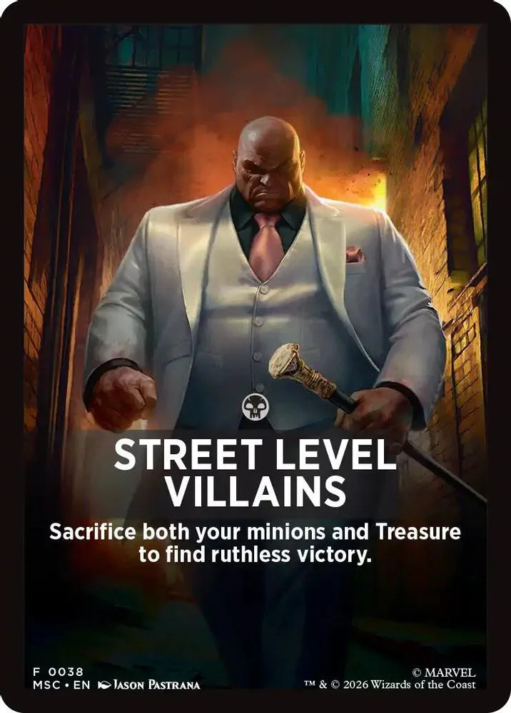 Street Level Villains Theme Card (Street Level Villains Theme Card)