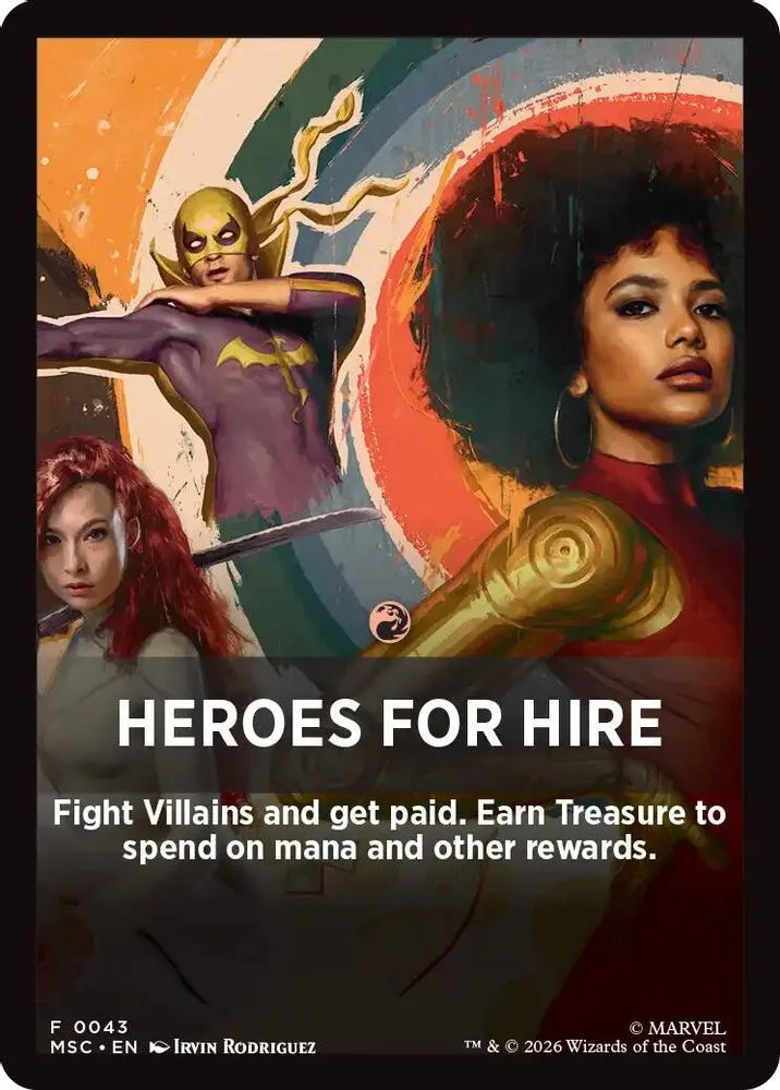 Heroes For Hire Theme Card (Heroes For Hire Theme Card)
