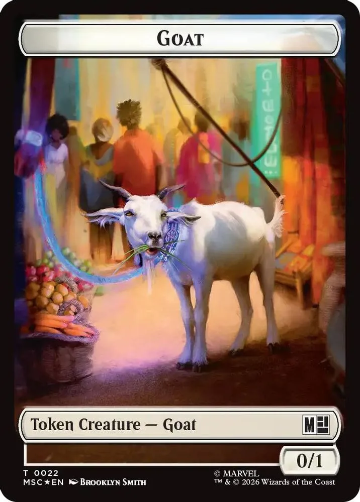 Goat // Soldier Double-Sided Token (Surge Foil)