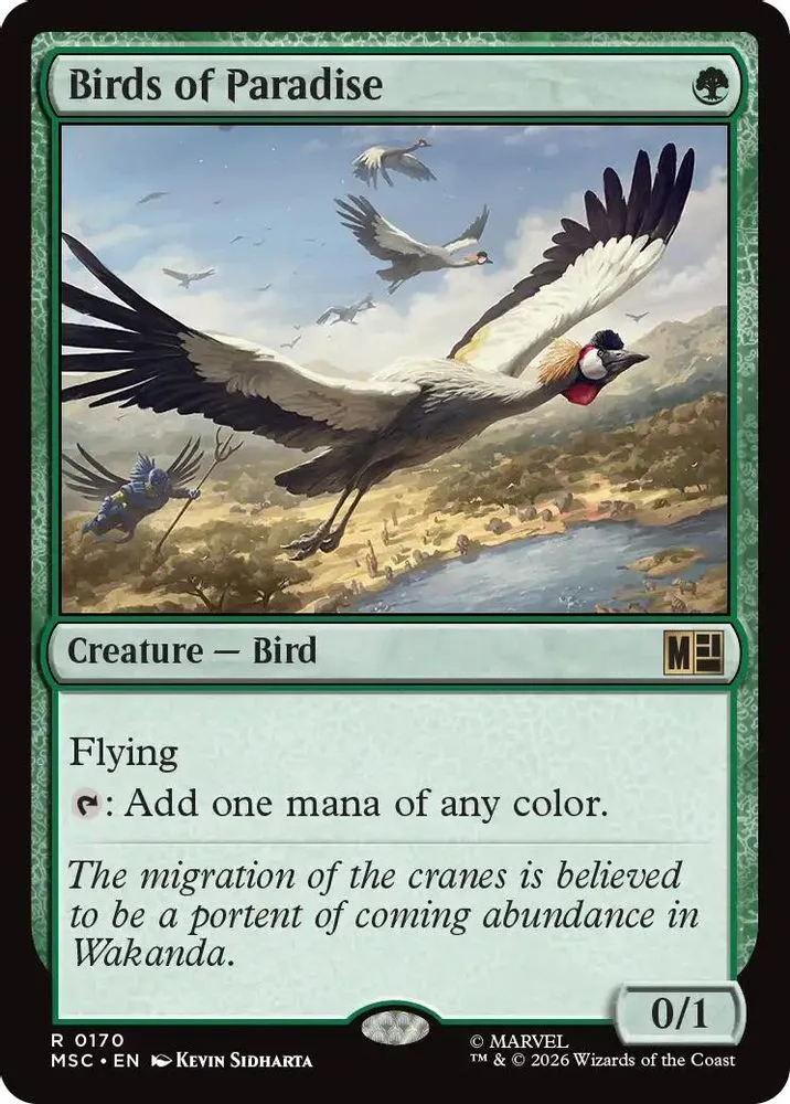 Birds of Paradise (Surge Foil)