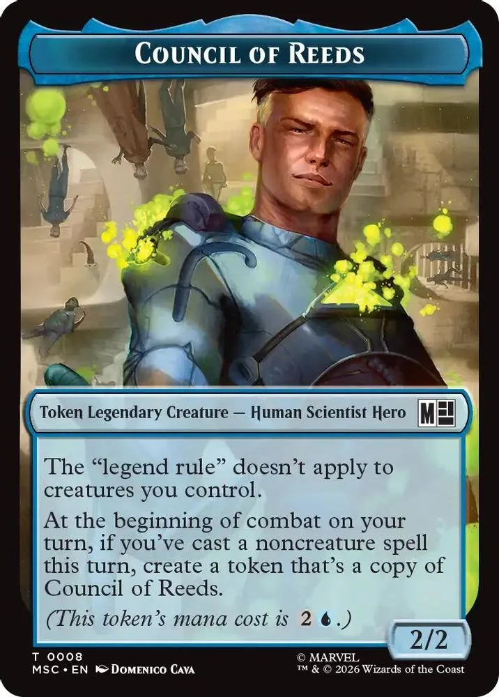 Council of Reeds // Construct (0014) Double-Sided Token