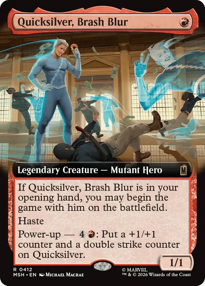 Quicksilver, Speedster