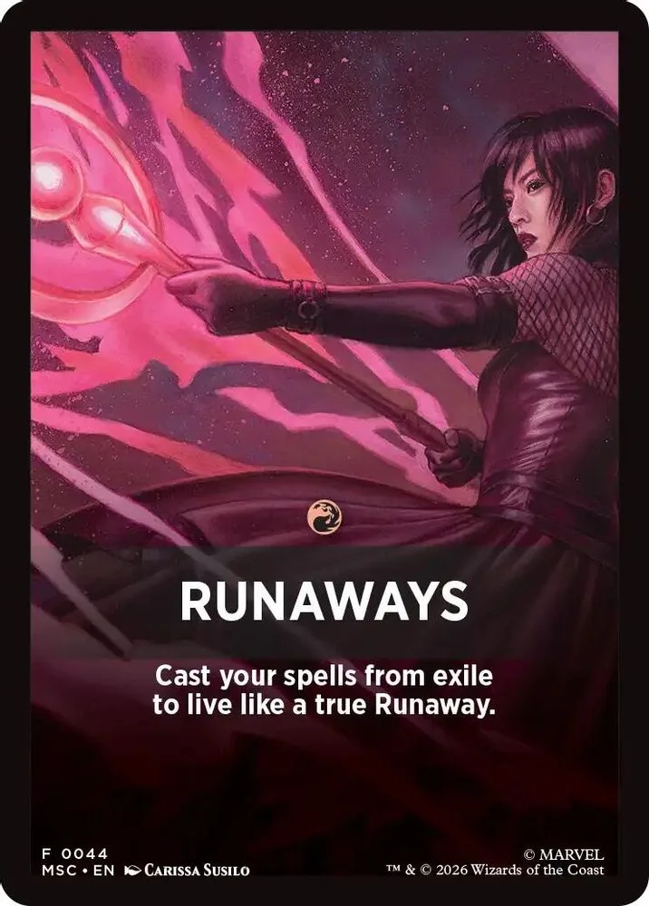 Runaways Theme Card (Runaways Theme Card)