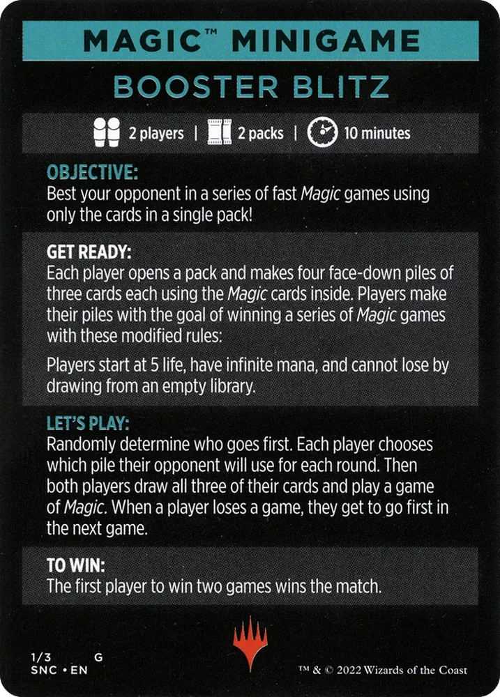 Booster Blitz