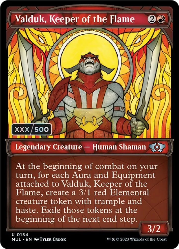Valduk, Keeper of the Flame (Serial Numbered)