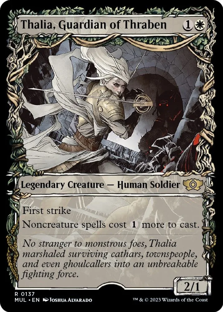 Thalia, Guardian of Thraben (Halo Foil)