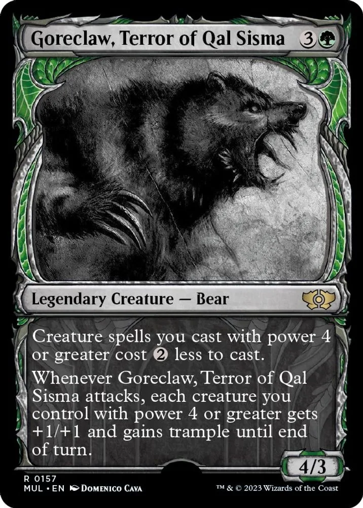 Goreclaw, Terror of Qal Sisma (Halo Foil)