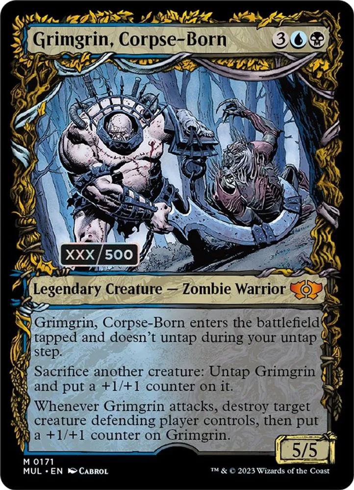 Grimgrin, Corpse-Born (Serial Numbered)
