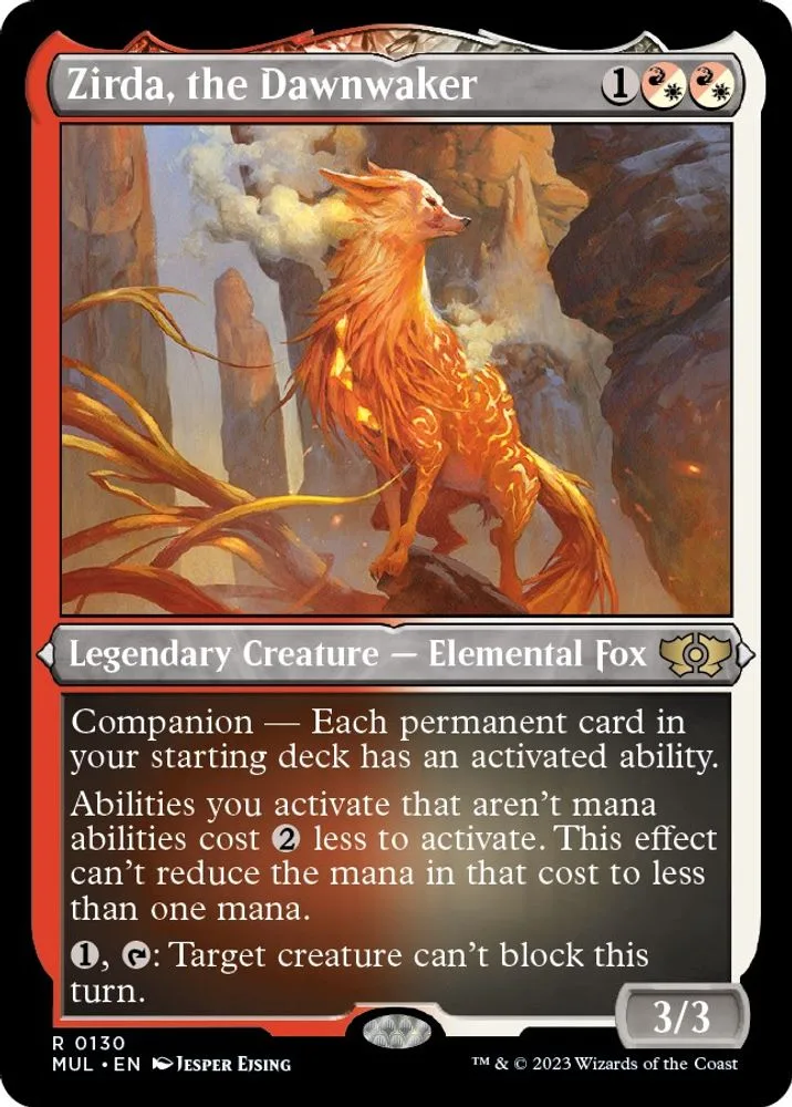 Zirda, the Dawnwaker (Foil Etched)