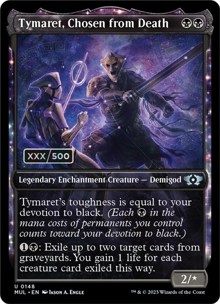Tymaret, Chosen from Death (Serial Numbered)