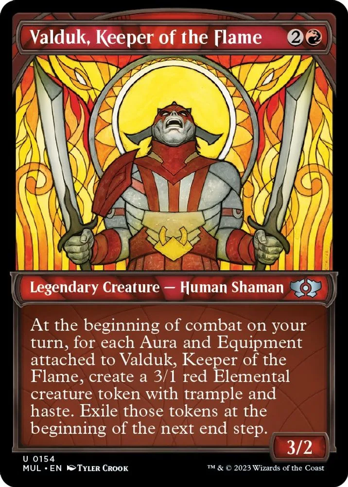 Valduk, Keeper of the Flame (Halo Foil)