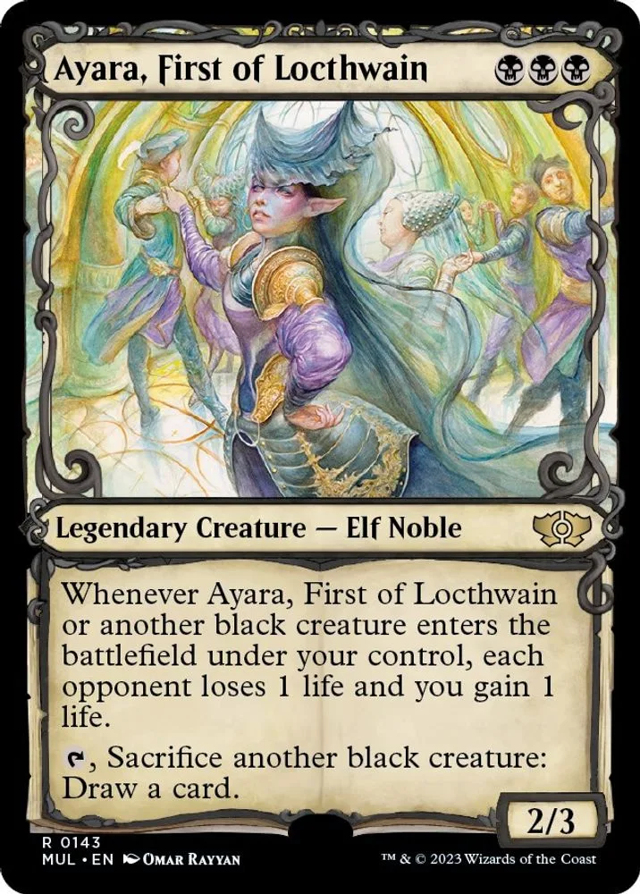 Ayara, First of Locthwain (Halo Foil)