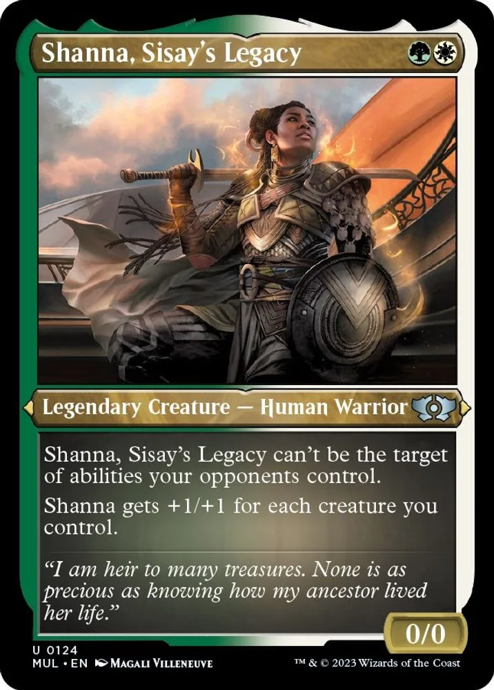 Shanna, Sisay's Legacy (Foil Etched)