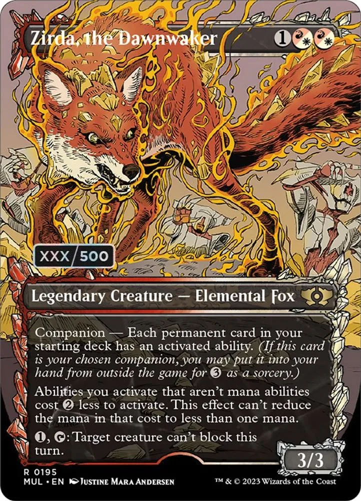 Zirda, the Dawnwaker (Serial Numbered)