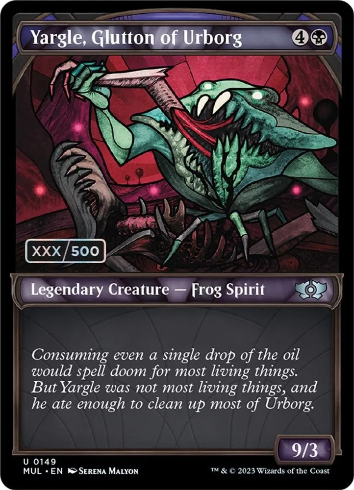 Yargle, Glutton of Urborg (Serial Numbered)