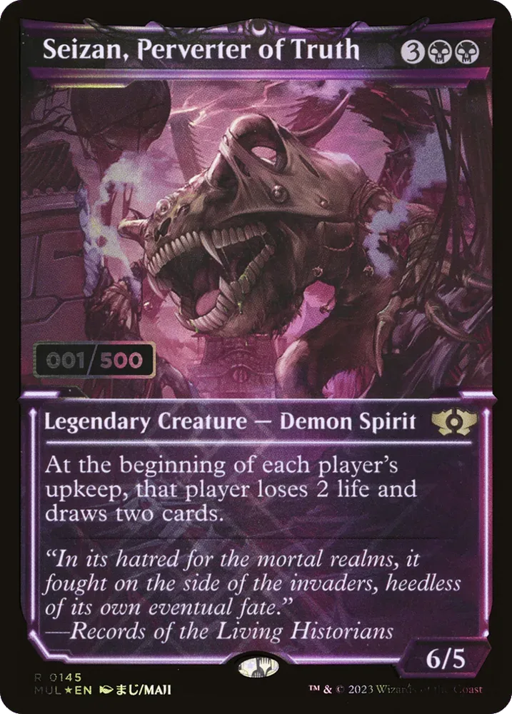Seizan, Perverter of Truth