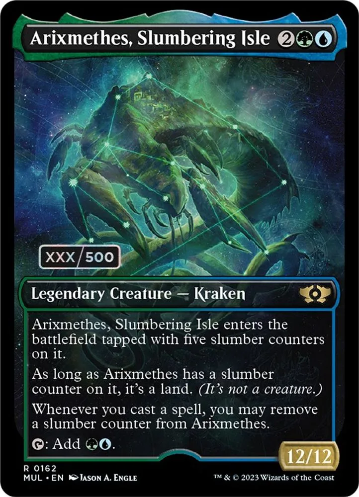 Arixmethes, Slumbering Isle (Serial Numbered)