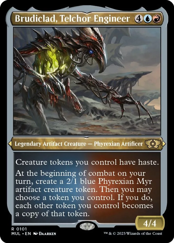Brudiclad, Telchor Engineer (Foil Etched)