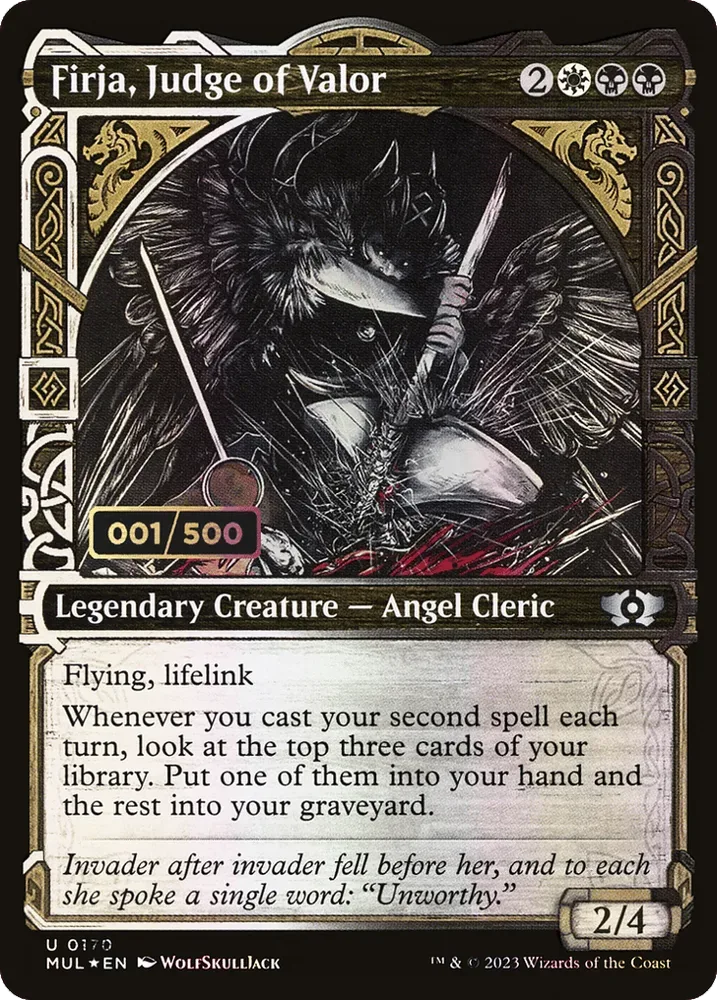 Firja, Judge of Valor
