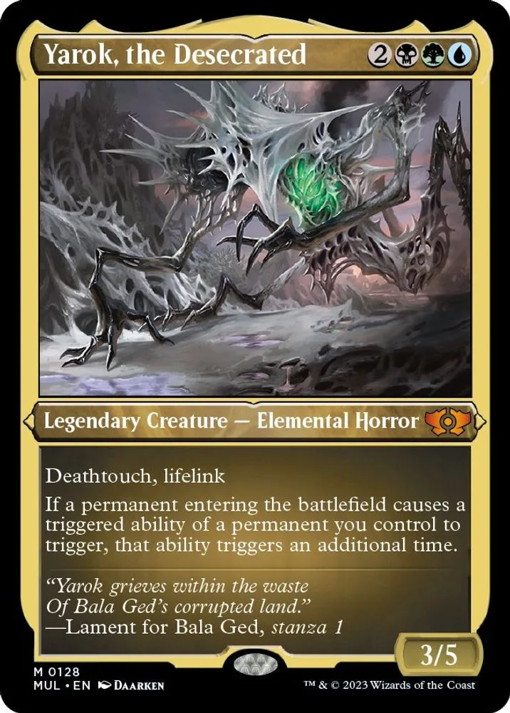 Yarok, the Desecrated (Foil Etched)