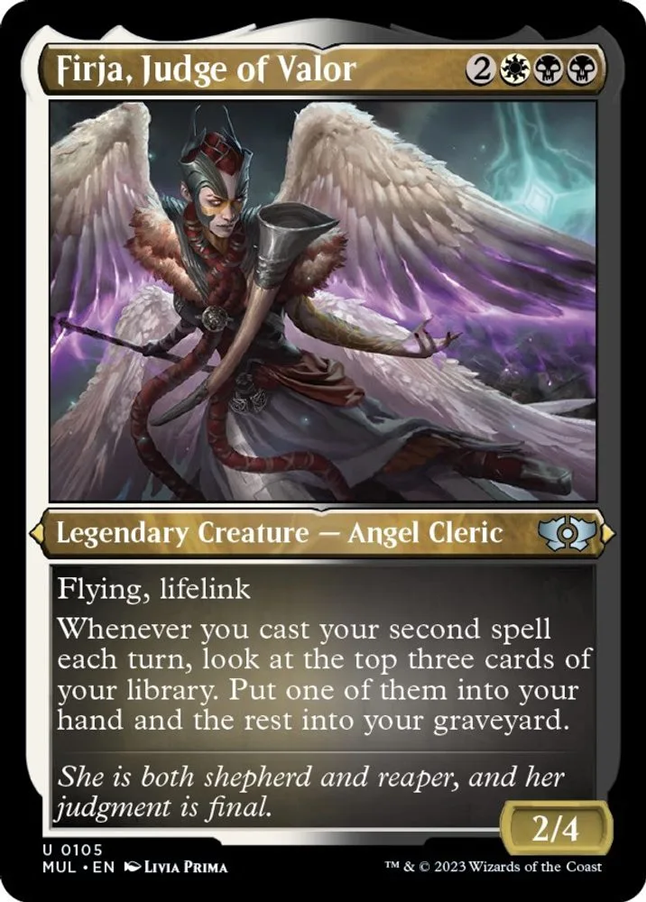 Firja, Judge of Valor (Foil Etched)