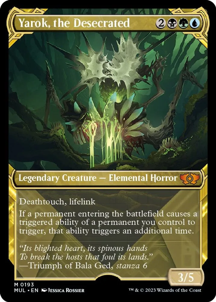 Yarok, the Desecrated (Halo Foil)