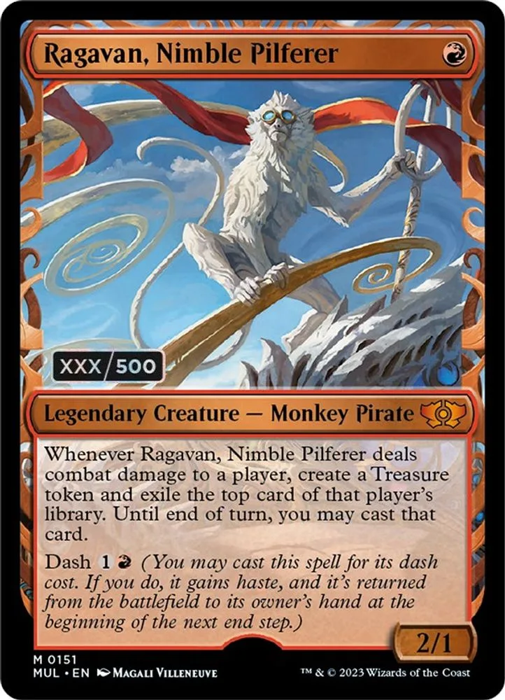 Ragavan, Nimble Pilferer (Serial Numbered)