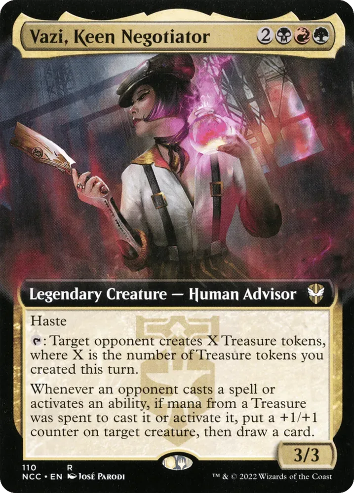 Vazi, Keen Negotiator