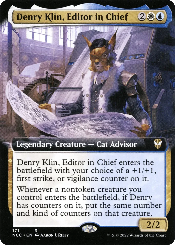 Denry Klin, Editor in Chief