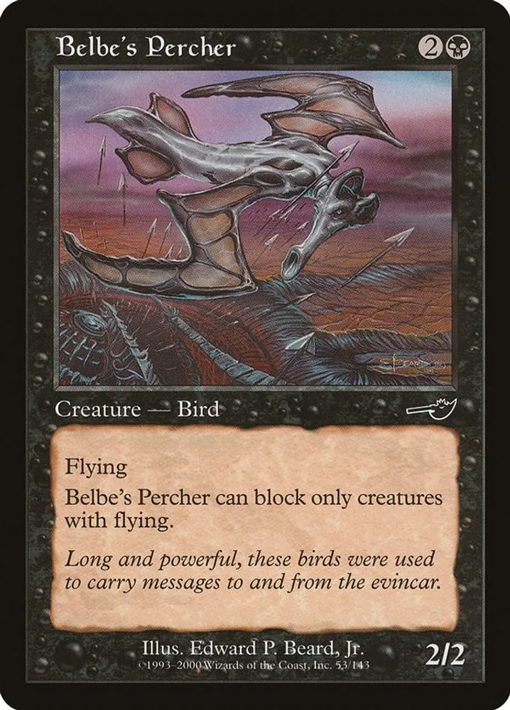 Belbe's Percher