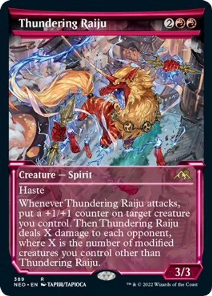 Thundering Raiju (Showcase)