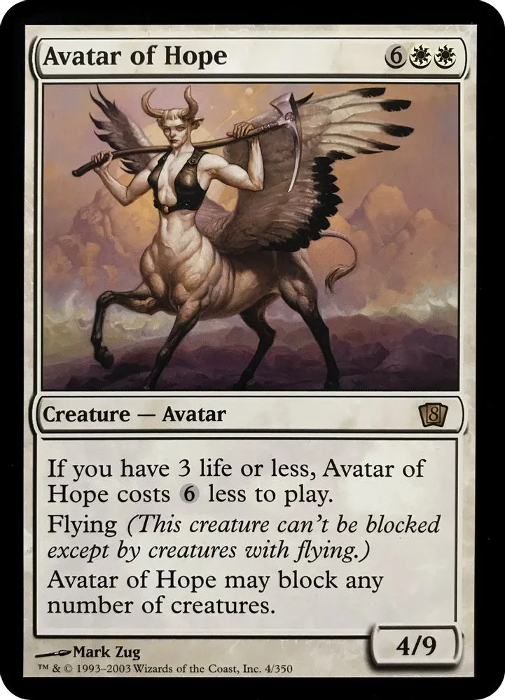 Avatar of Hope (8th Edition)
