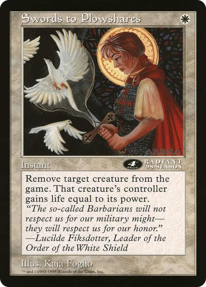 Swords to Plowshares