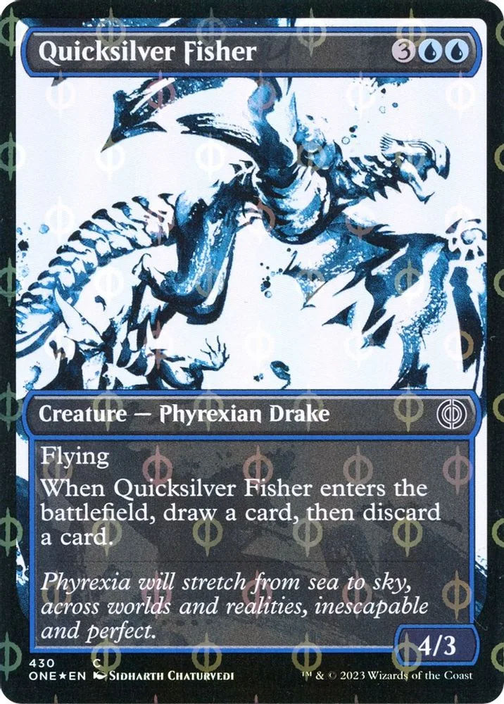 Quicksilver Fisher (Showcase) (Step-and-Compleat Foil)