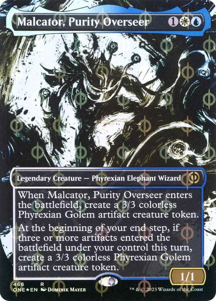 Malcator, Purity Overseer (Showcase · Step-and-Compleat Foil)