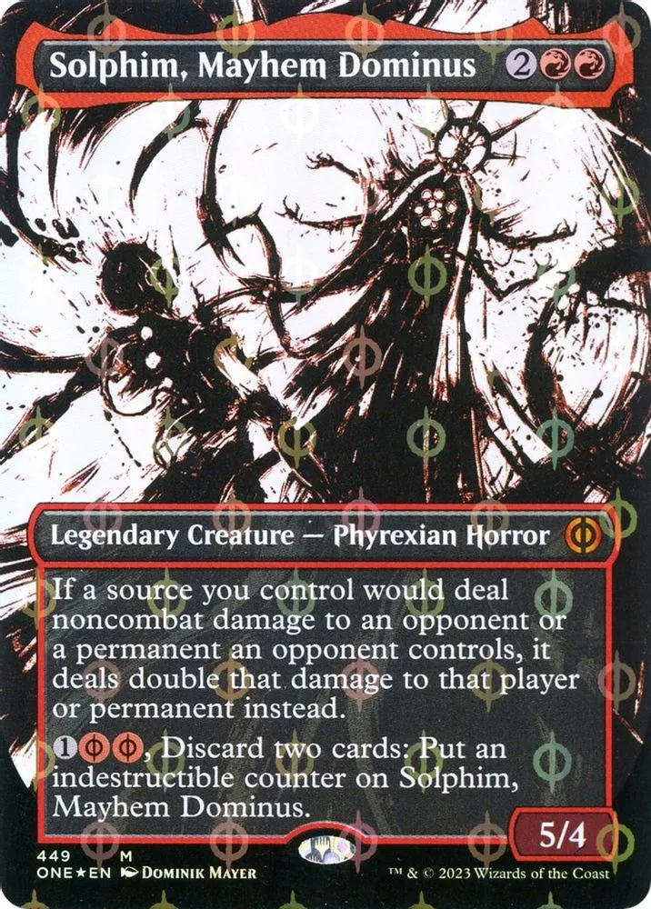 Solphim, Mayhem Dominus (Showcase) (Step-and-Compleat Foil)