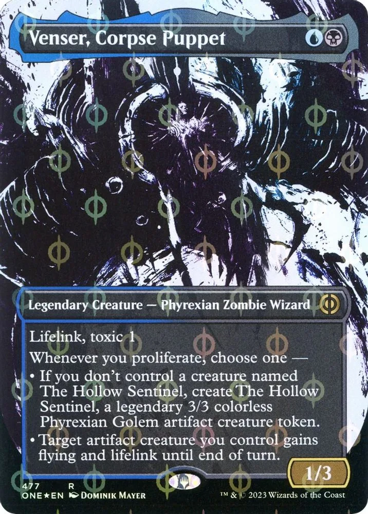 Venser, Corpse Puppet (Showcase) (Step-and-Compleat Foil)