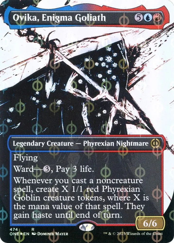Ovika, Enigma Goliath (Showcase) (Step-and-Compleat Foil)