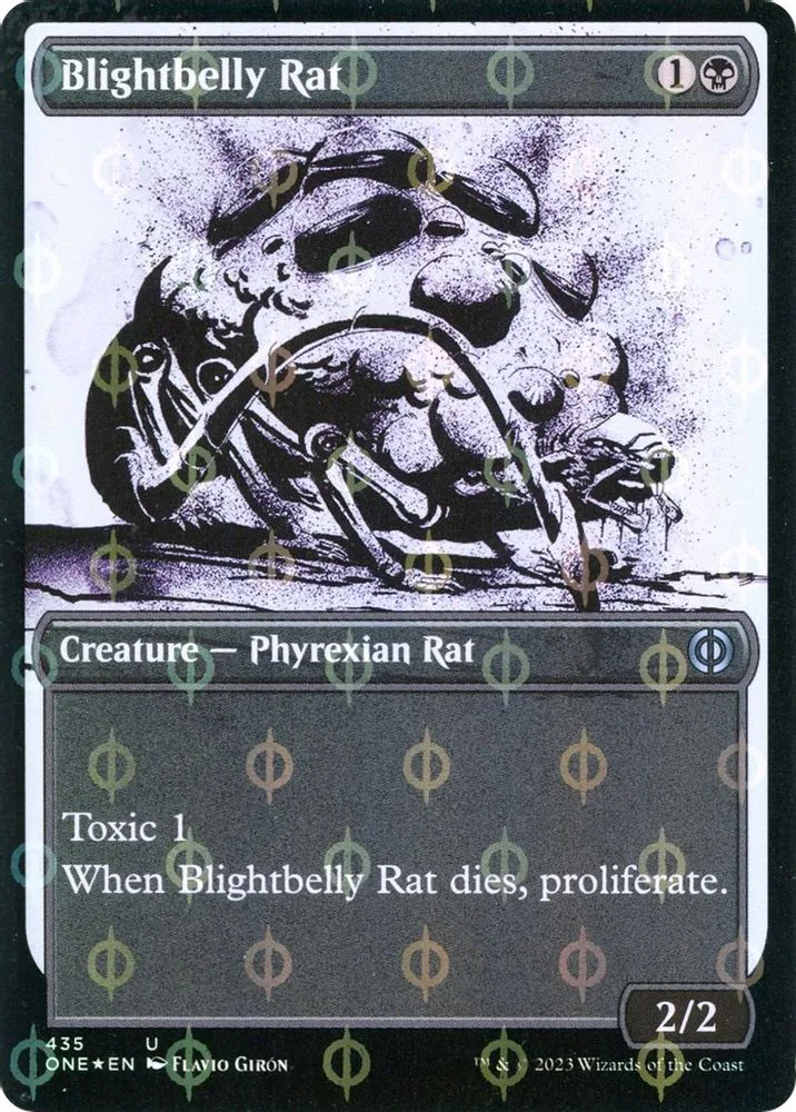 Blightbelly Rat (Showcase · Step-and-Compleat Foil)