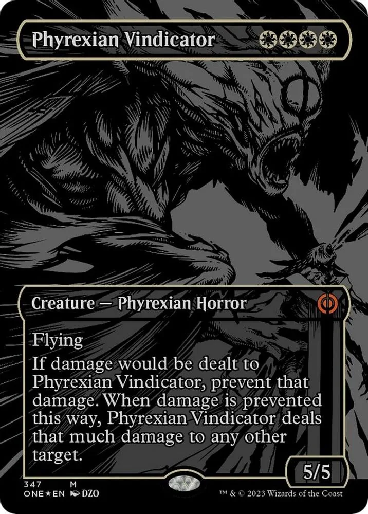 Phyrexian Vindicator (Oil Slick Raised Foil)