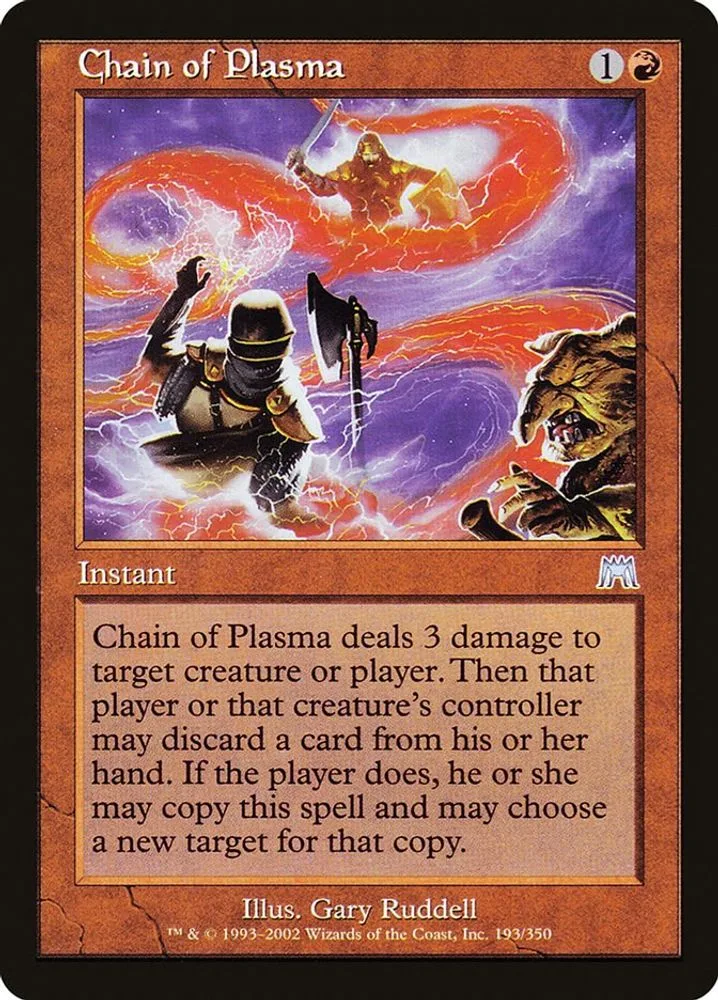 Chain of Plasma
