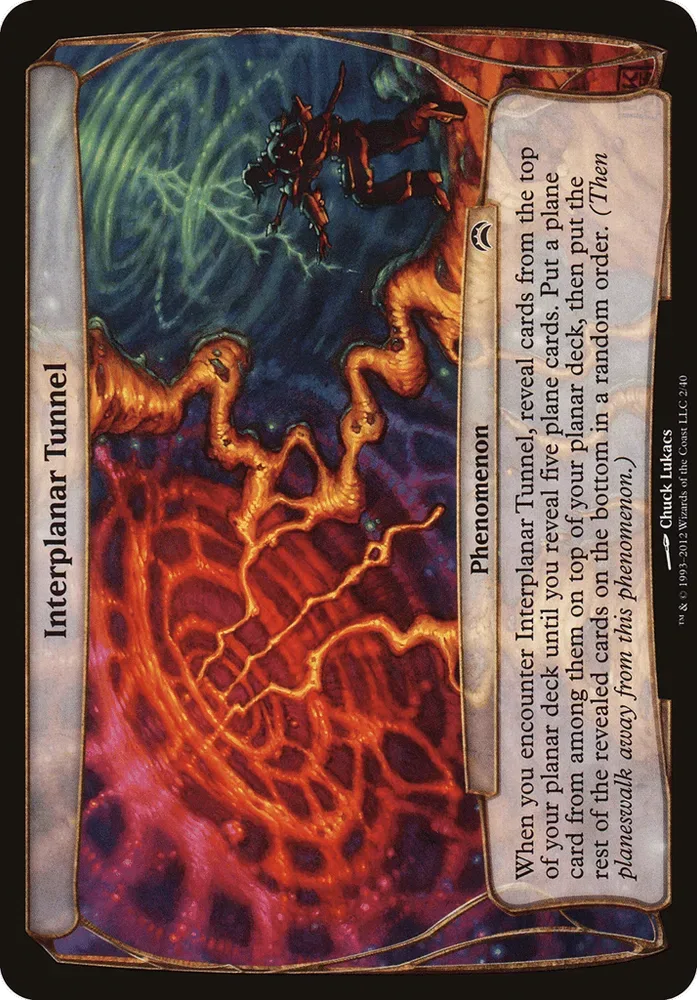 Interplanar Tunnel