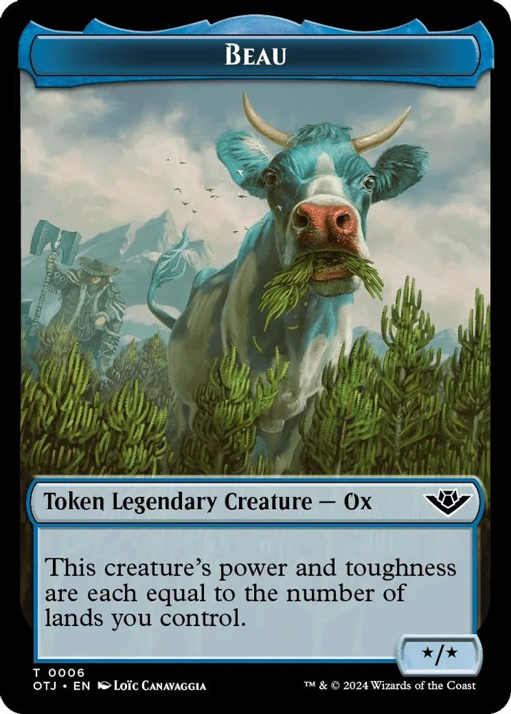 Beau // Plot Double-Sided Token