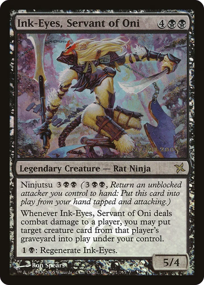 Ink-Eyes, Servant of Oni