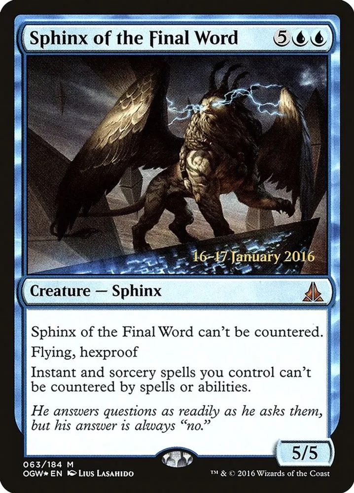 Sphinx of the Final Word (Sphinx of the Final Word)