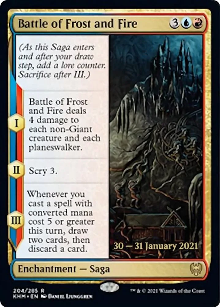 Battle of Frost and Fire (Battle of Frost and Fire)