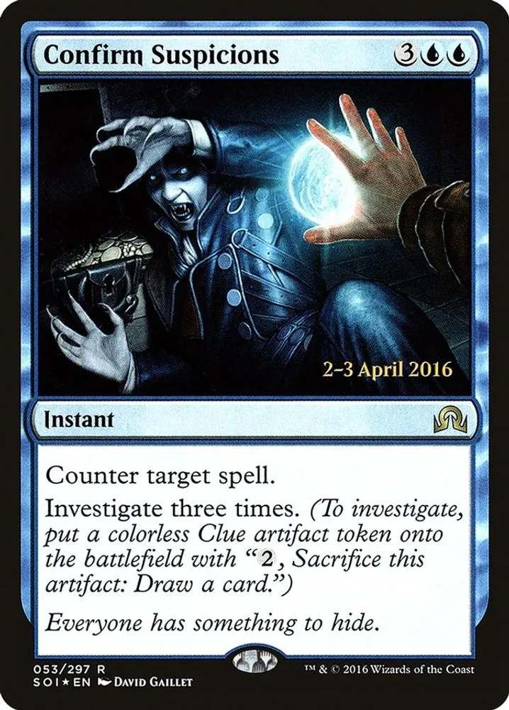 Confirm Suspicions (Confirm Suspicions)